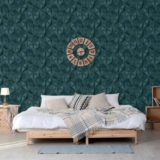 DUTCH WALLCOVERINGS Carta da Parati Onyx Verde - homemem39