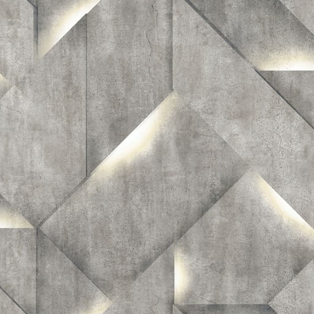 DUTCH WALLCOVERINGS Carta da Parati Onyx Grigio Scuro - homemem39