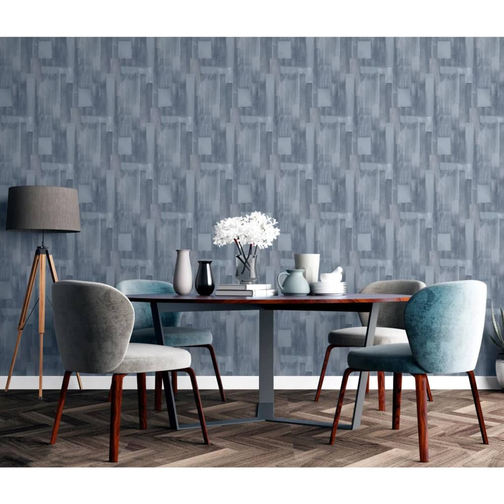 DUTCH WALLCOVERINGS Carta da Parati Wood in Grigio - homemem39