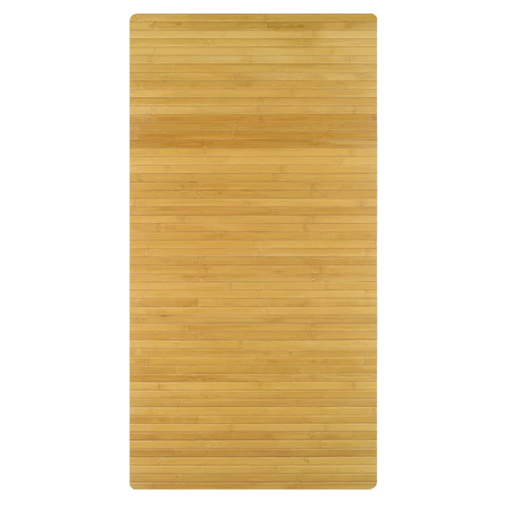 Kleine Wolke Tappeto per Bagno Bambus 60x115 cm Marrone - homemem39