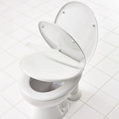 RIDDER Tavoletta WC Premium a Chiusura Rallentata Bianco A0070700 - homemem39