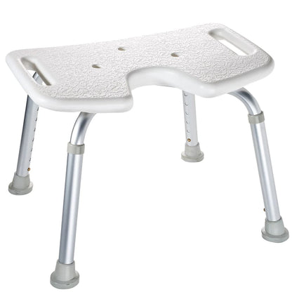 RIDDER Sgabello da Bagno Pieghevole 150 kg Bianco A0050501 - homemem39