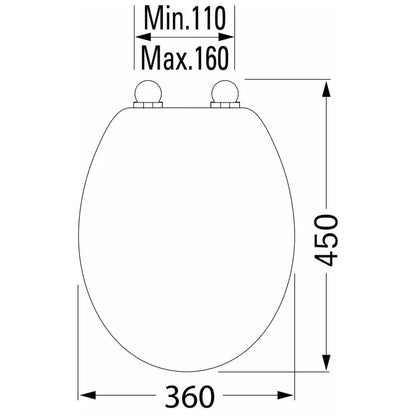 Tiger Sedile WC a Chiusura Morbida Memphis Duroplast Bianco 252930646 - homemem39