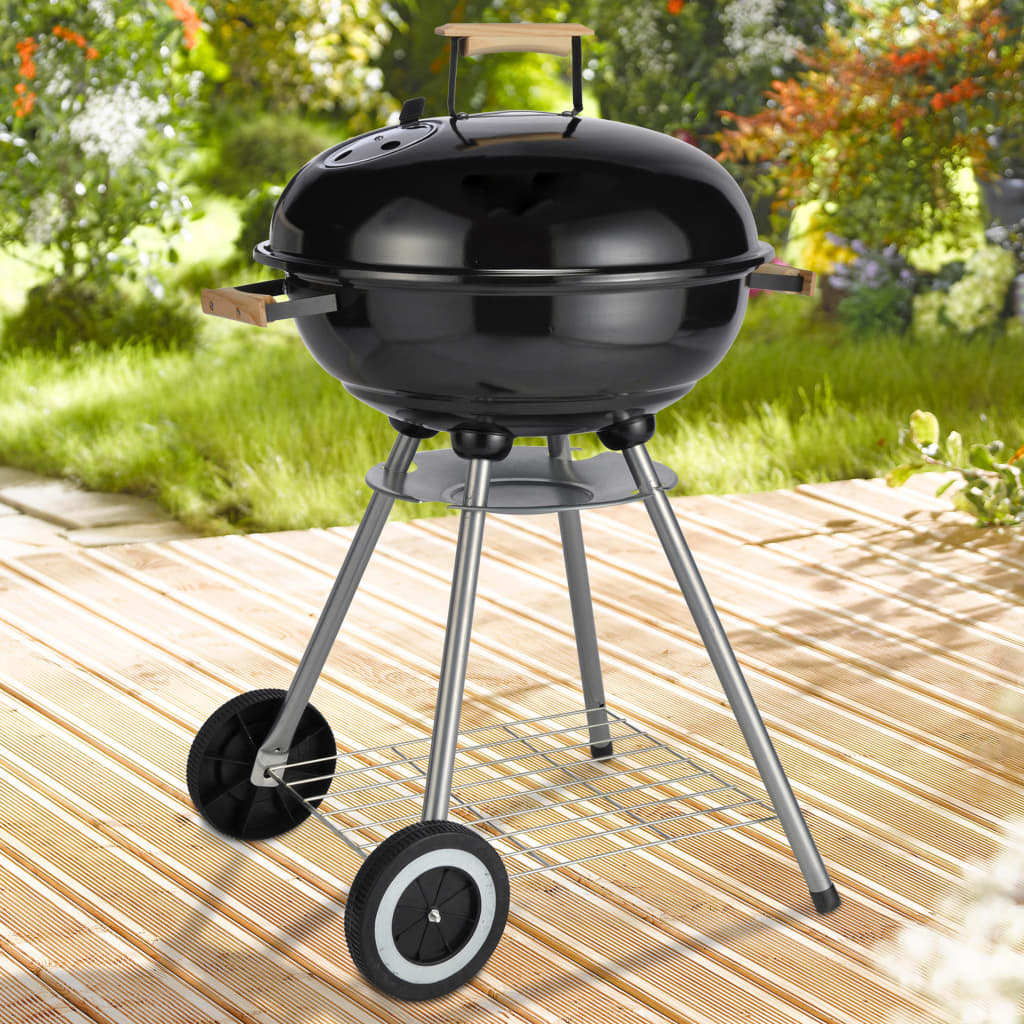 HI Barbecue con Bollitore Nero - homemem39