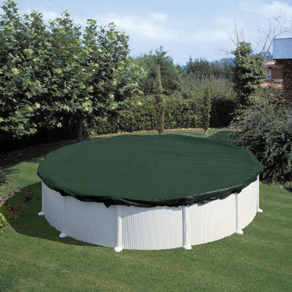 Summer Fun Copertura Invernale per Piscina Rotonda 300 cm in PVC Verde - homemem39