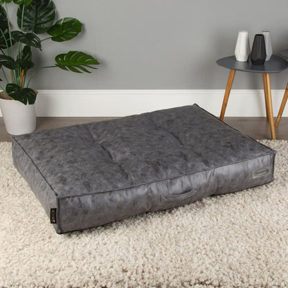 Scruffs & Tramps Materasso per Cani Knightsbridge M 80x60 cm Grigio - homemem39