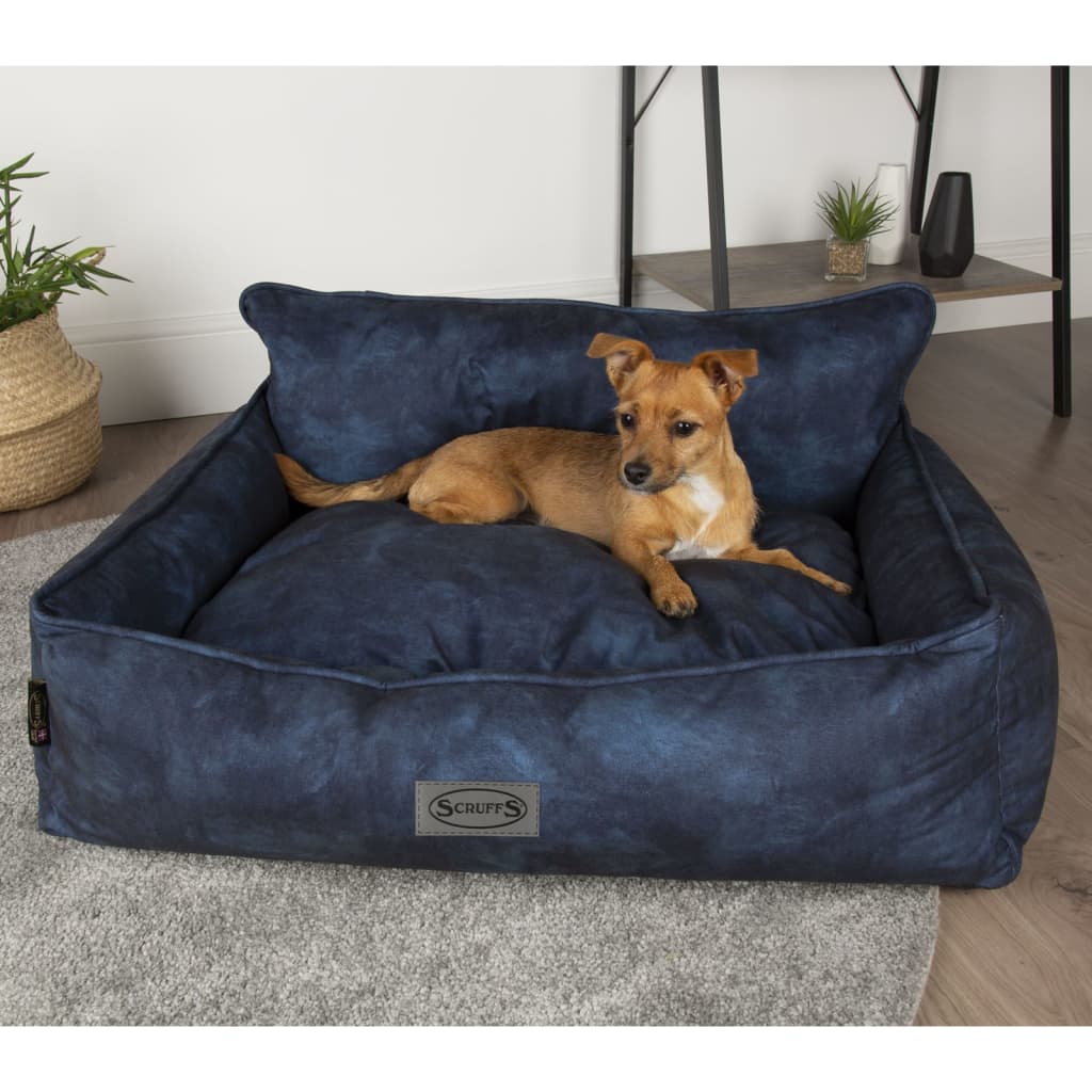 Scruffs & Tramps Lettino per Cani Kensington M 60x50 cm Blu Navy - homemem39