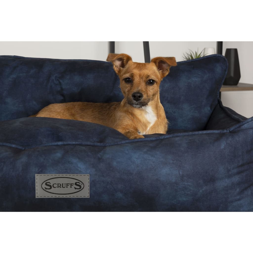 Scruffs & Tramps Lettino per Cani Kensington M 60x50 cm Blu Navy - homemem39