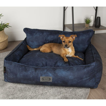 Scruffs & Tramps Lettino per Cani Kensington M 60x50 cm Blu Navy - homemem39