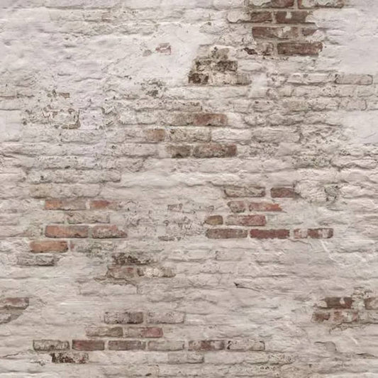 DUTCH WALLCOVERINGS Fotomurale Old Brick Wall Beige e Marrone - homemem39