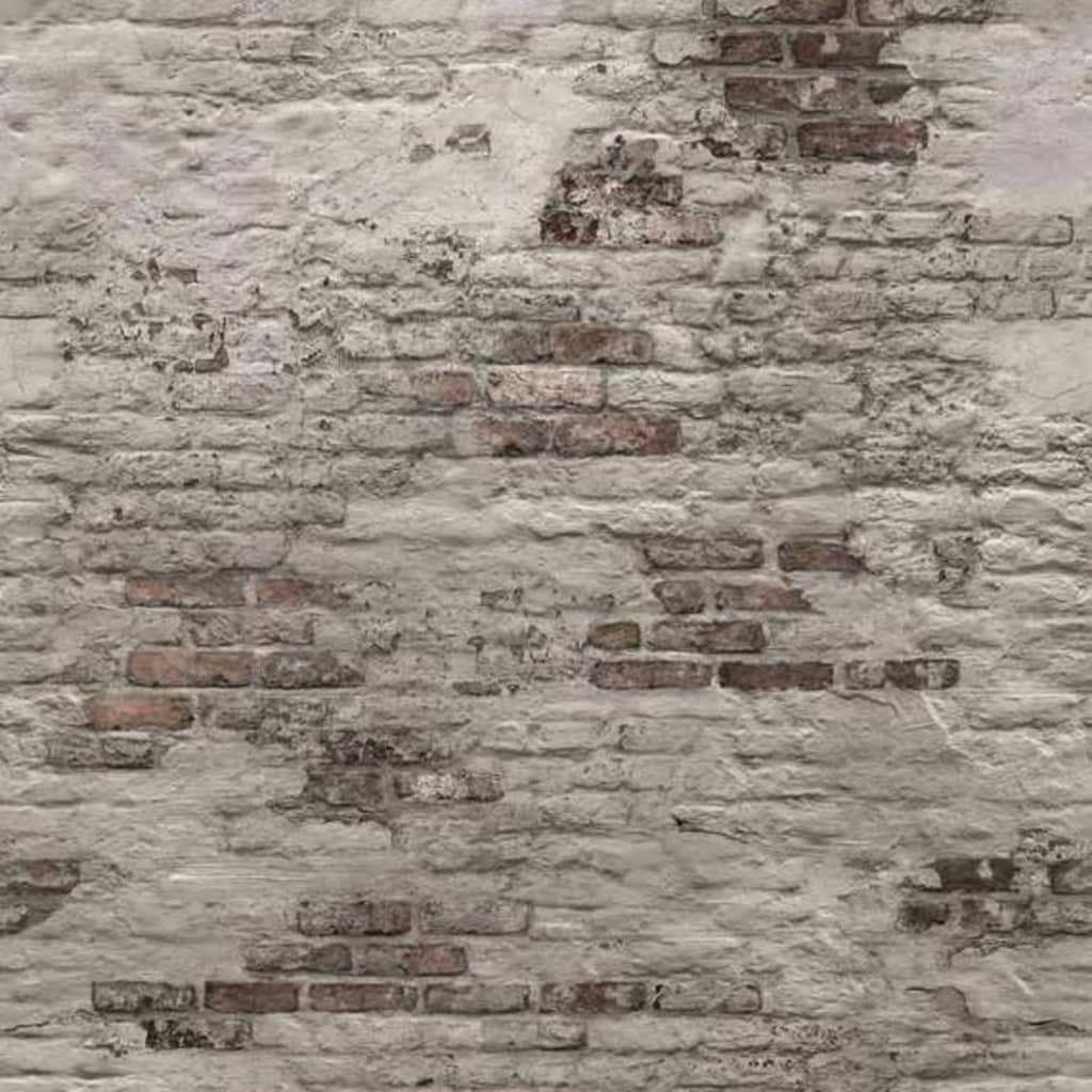 DUTCH WALLCOVERINGS Fotomurale Old Brick Wall Grigio - homemem39