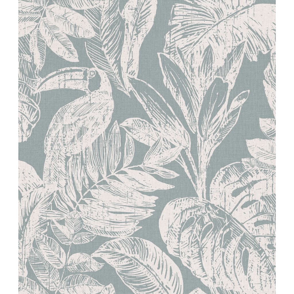 DUTCH WALLCOVERINGS Carta da Parati Rebecca Grigio e Bianco - homemem39