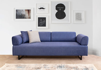 Divano-letto Eleganza Blu Navy - homemem39