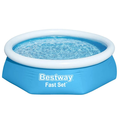 Bestway Piscina Gonfiabile Rotonda Fast Set 244x66 cm 57265 - homemem39