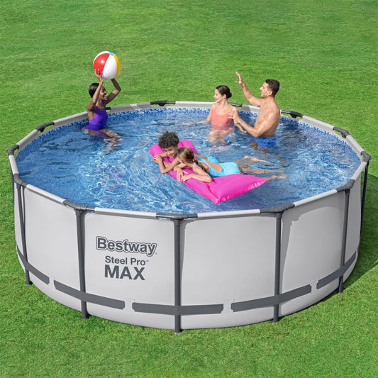 Bestway Steel Pro MAX Set Piscina Rotonda 396x122 cm - homemem39