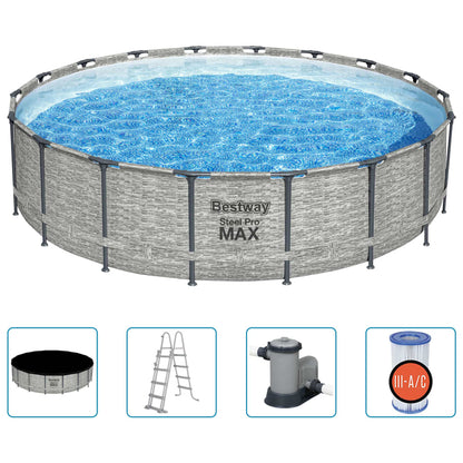 Bestway Piscina Power Steel 549x122 cm - homemem39