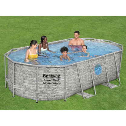 Bestway Set Piscina Power Steel 427x250x100 cm - homemem39