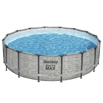 Bestway Piscina Power Steel Rotonda 488x122 cm - homemem39