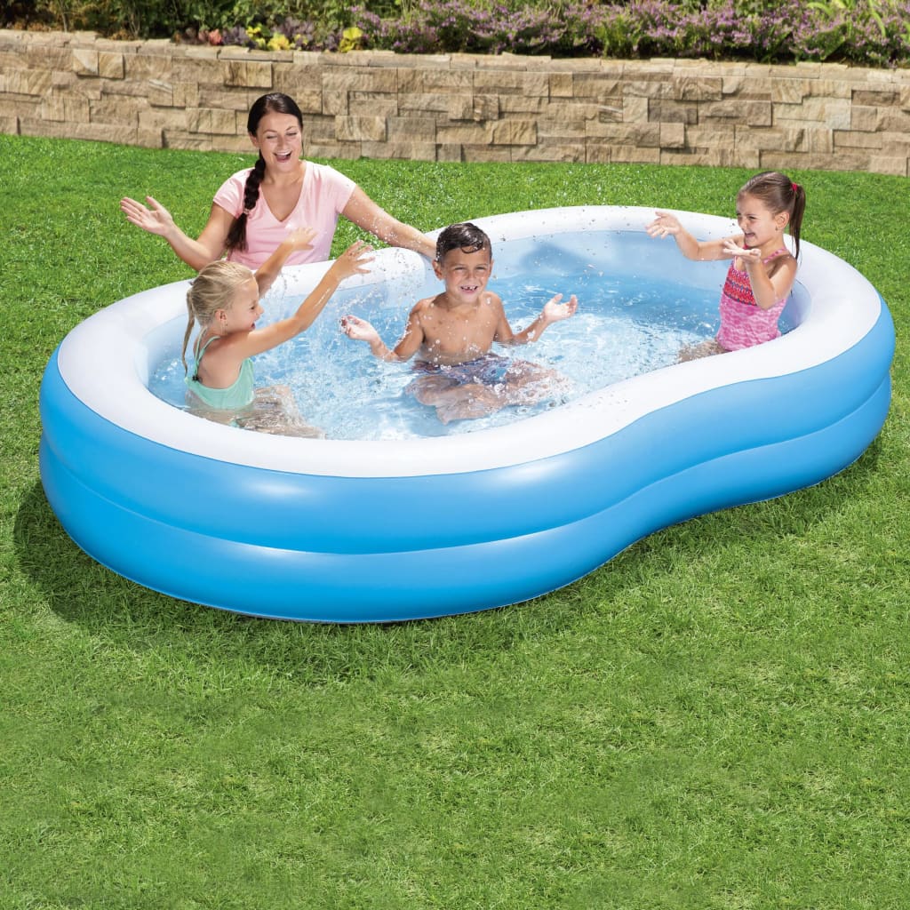 Bestway Piscina per Famiglia Big Lagoon 262x157x46 cm - homemem39