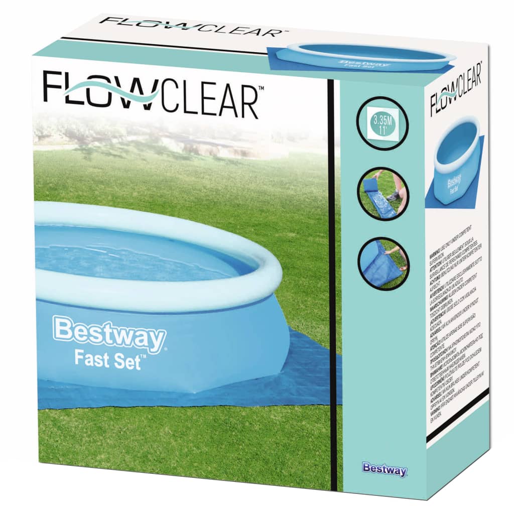 Bestway Telo di Protezione per Piscina Flowclear 335x335 cm - homemem39