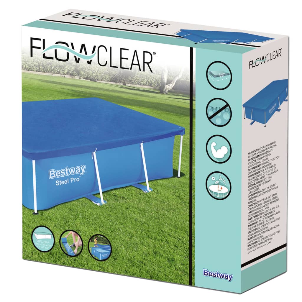 Bestway Copertura per Piscina Flowclear 259x170 cm - homemem39