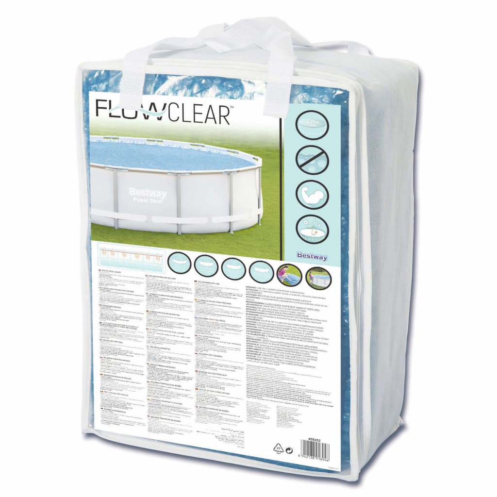 Bestway Copertura Solare per Piscina Flowclear 427 cm - homemem39