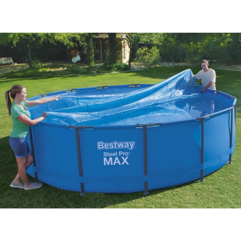 Bestway Copertura Solare per Piscina Flowclear Rotonda 462 cm - homemem39