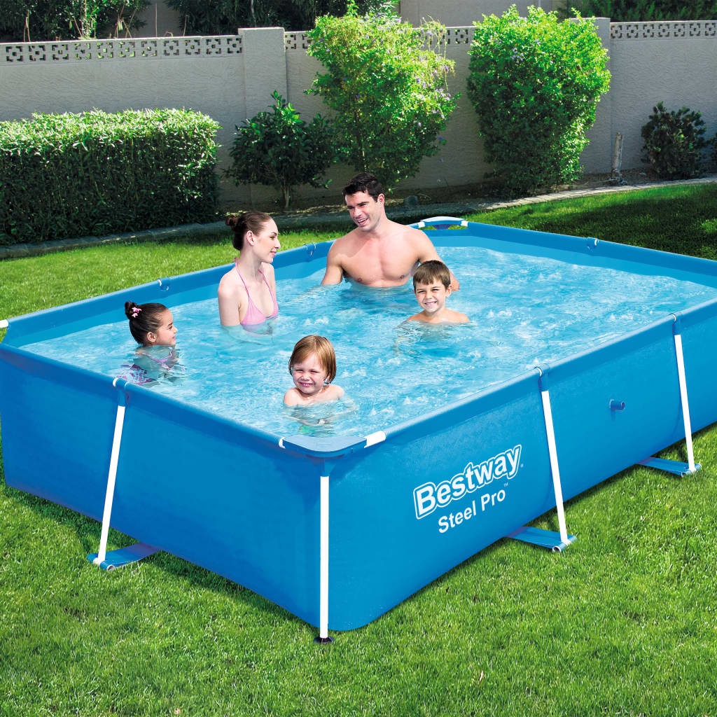 Bestway Piscina Steel Pro con Telaio in Acciaio 259x170x61 cm 56403 - homemem39