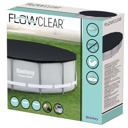 Bestway Copertura per Piscina Flowclear 427 cm - homemem39