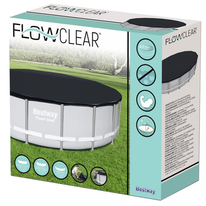 Bestway Copertura per Piscina Flowclear 488 cm - homemem39