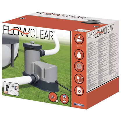 Bestway Pompa con Filtro per Piscina Flowclear 5678 L/h - homemem39