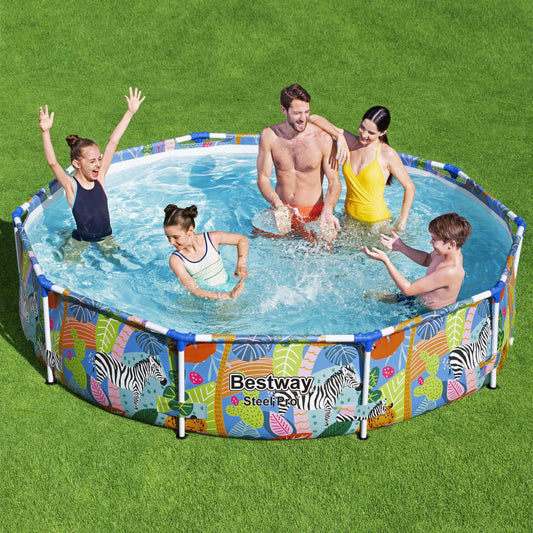 Bestway Piscina con Telaio Steel Pro 305x66 cm - homemem39