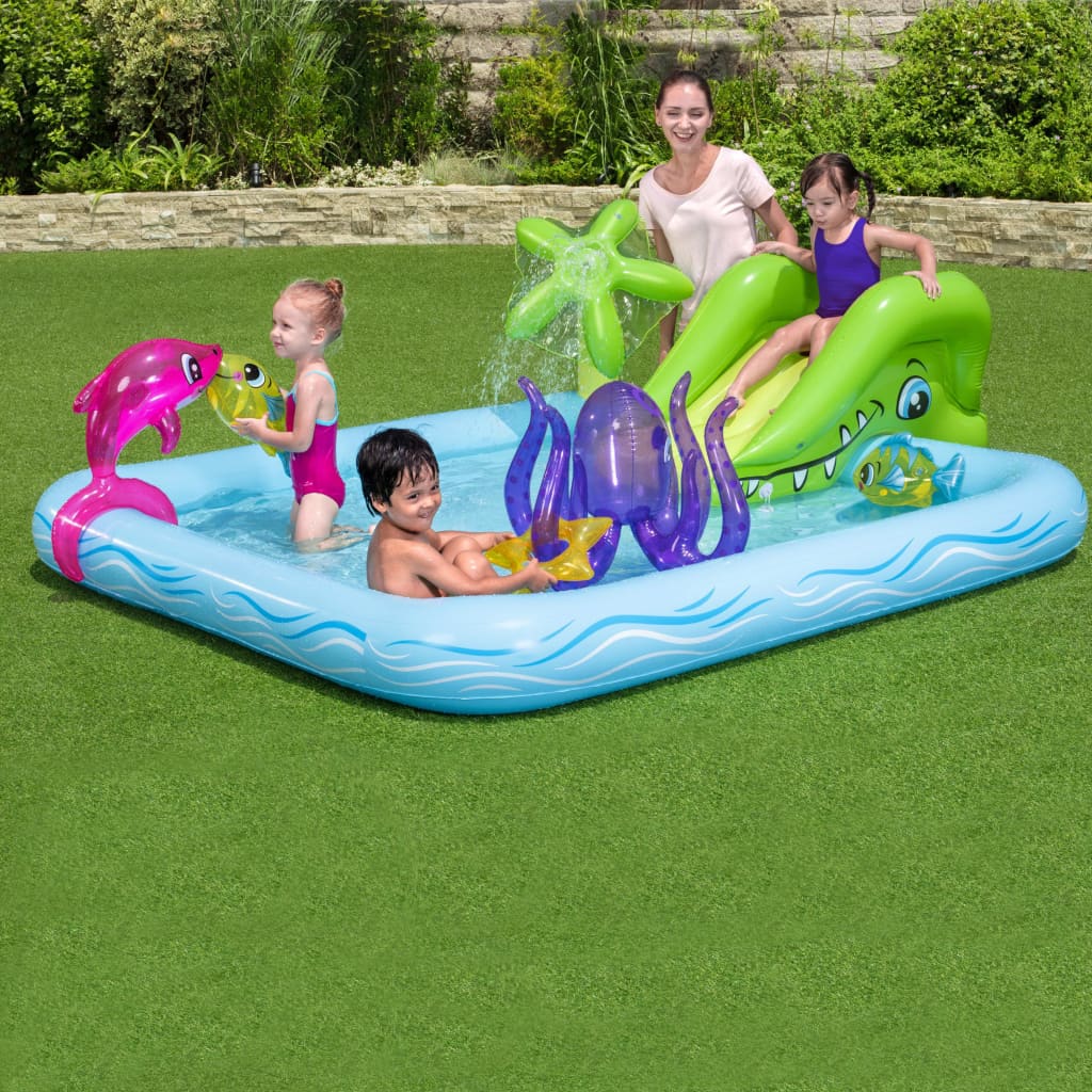 Bestway Centro Giochi Gonfiabile Aquario Fantastico 239x206x86 cm - homemem39