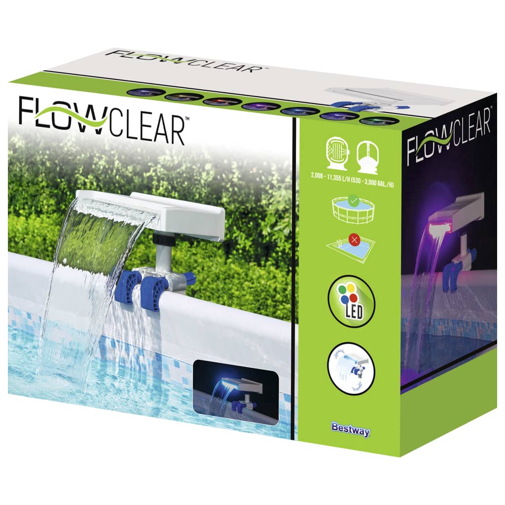 Bestway Cascata Rilassante con LED Flowclear - homemem39