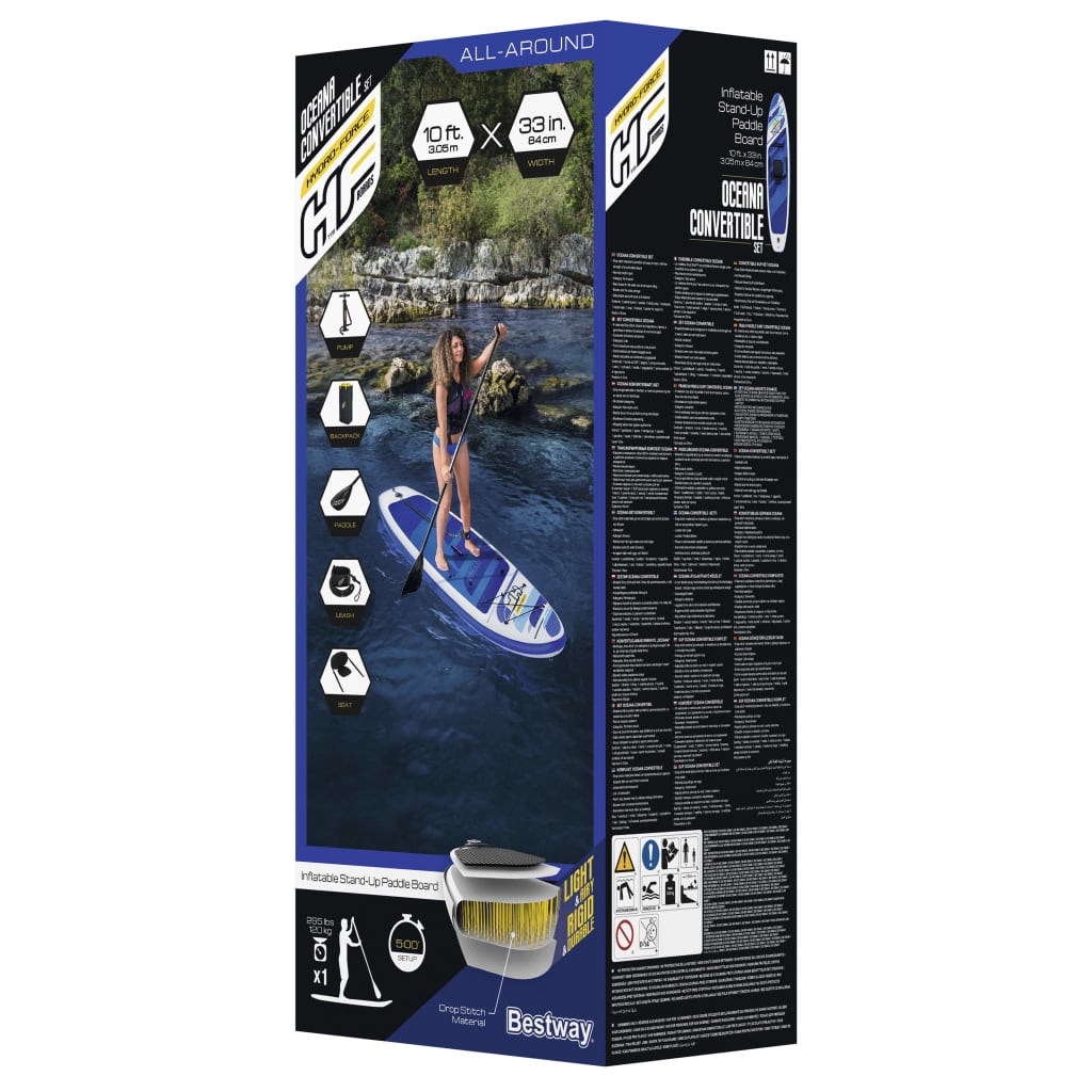 Bestway Tavola da SUP Gonfiabile Hydro-Force Oceana - homemem39