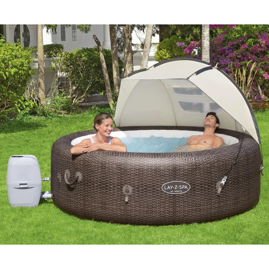 Bestway Tenda Parasole per Spa Lay-Z-Spa 183x94x109 cm - homemem39