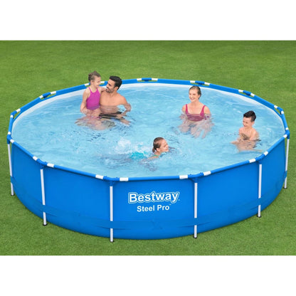 Bestway Steel Pro Telaio Piscina 396x84 cm - homemem39