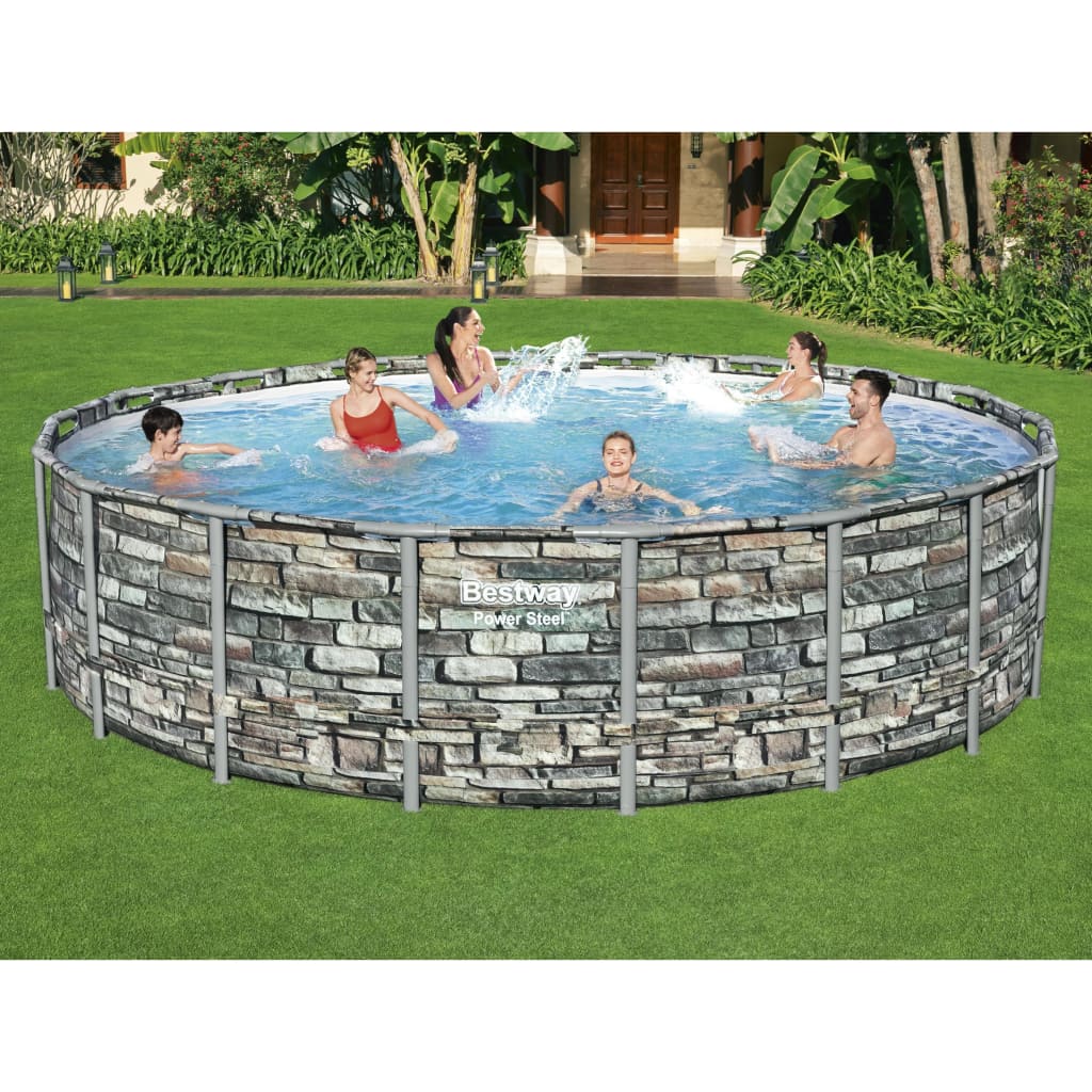 Bestway Piscina Power Steel 549x132 cm - homemem39