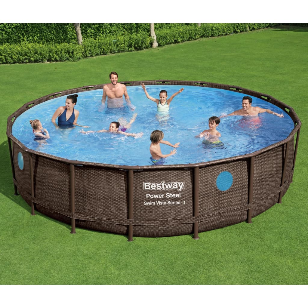 Bestway Set Piscina Power Steel 549x122 cm - homemem39