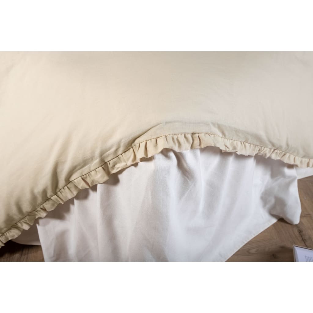 Venture Home Set da Letto Lias 200x150 cm Cotone Beige - homemem39