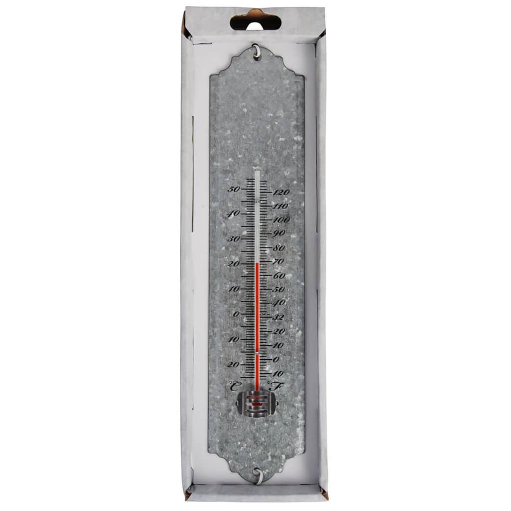 Esschert Design Termometro a Parete Rottami di Zinco 30 cm OZ10 - homemem39