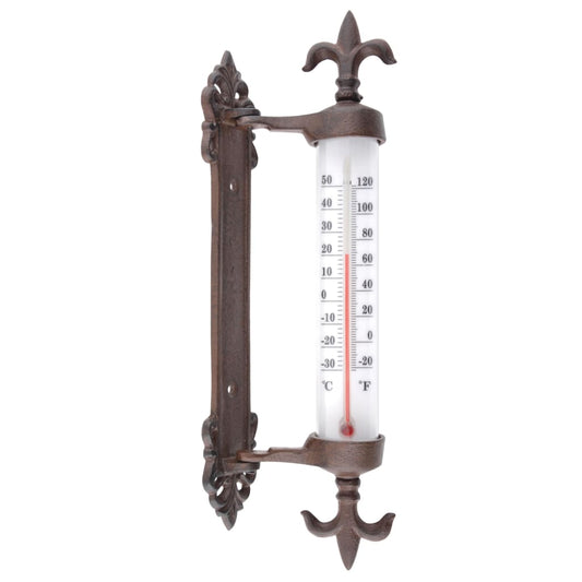 Esschert Design Termometro per Telaio Finestra in Ghisa - homemem39