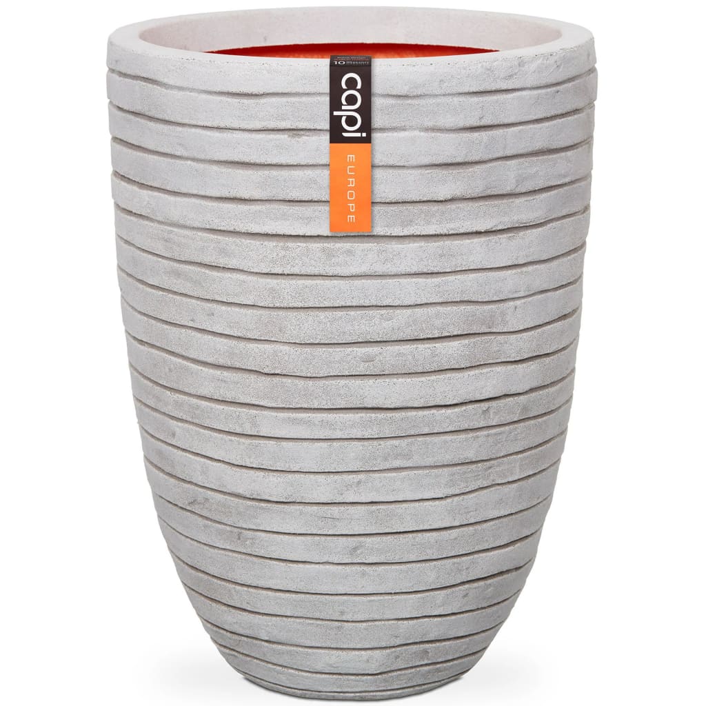 Capi Vaso Nature Row Elegante Basso 36x47 cm Avorio KRWI782 - homemem39