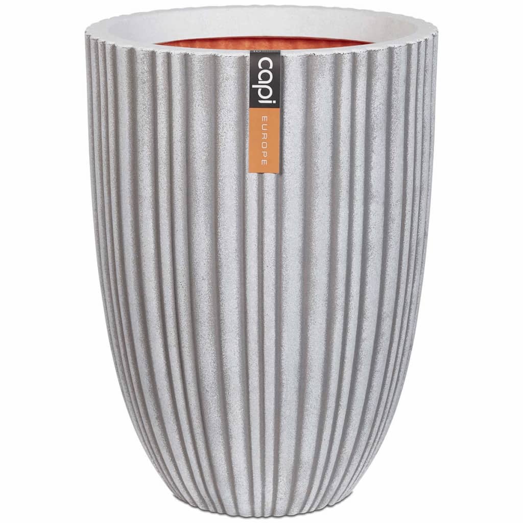 Capi Vaso Urban Tube Elegante Basso 55x73 cm Avorio PKIVT785 - homemem39