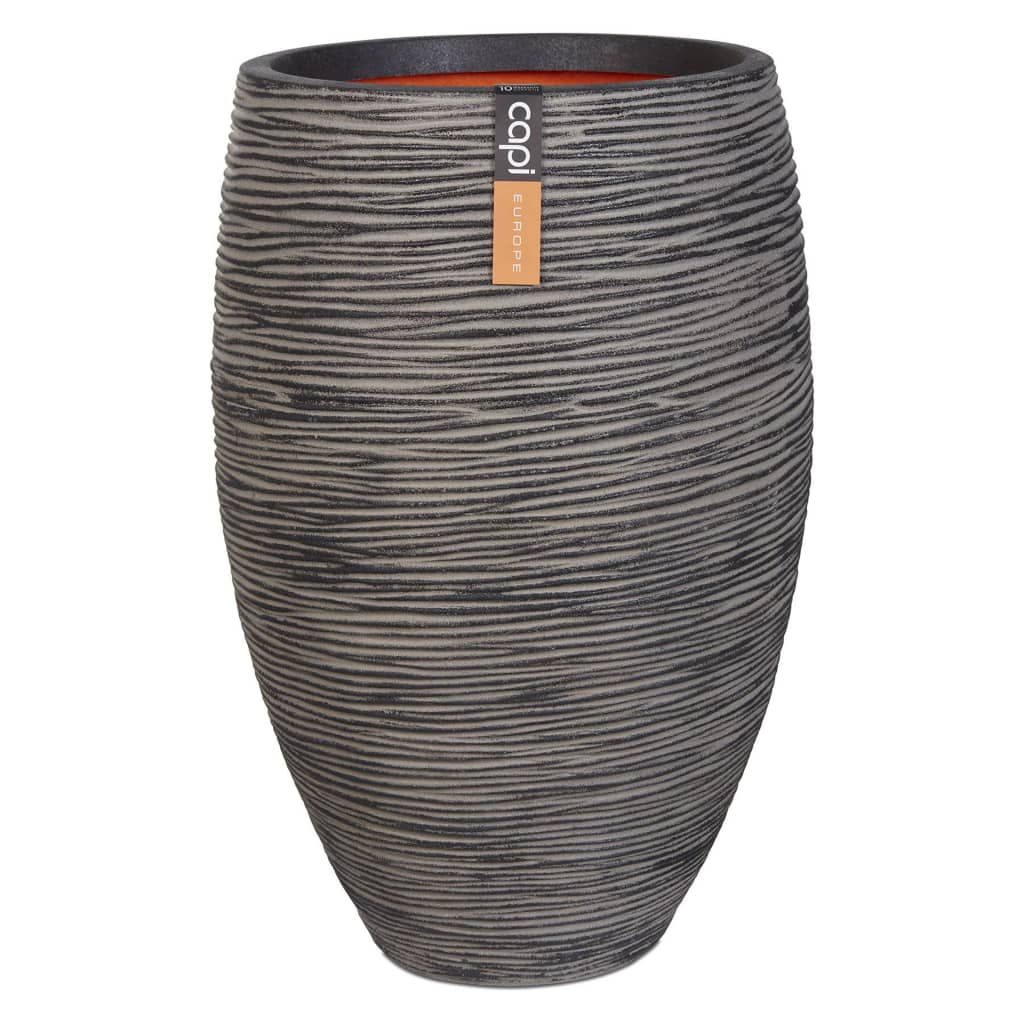 Capi Vaso Nature Rib Elegant Deluxe 45x72 cm Antracite - homemem39