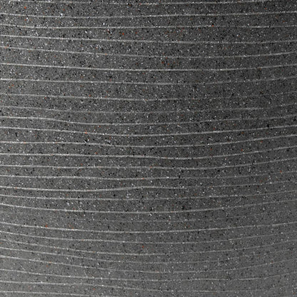 Capi Vaso per Piante Arc Granite Basso 61x25 cm Antracite - homemem39