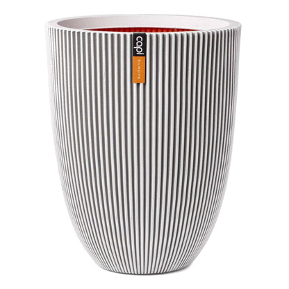 Capi Vaso Elegante Groove 46x58 cm Avorio - homemem39