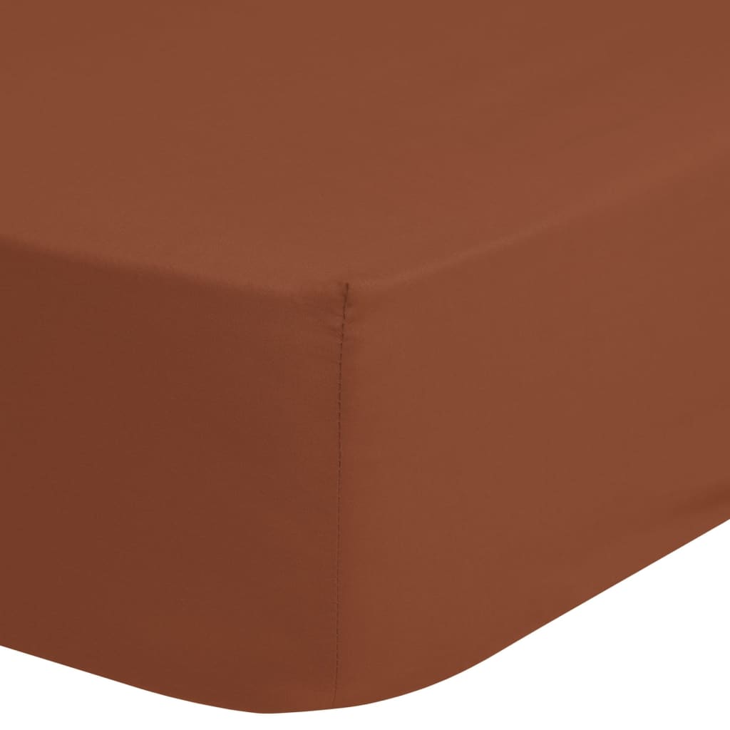 Good Morning Lenzuolo con Angoli Jersey 90/100x220 cm Terracotta - homemem39