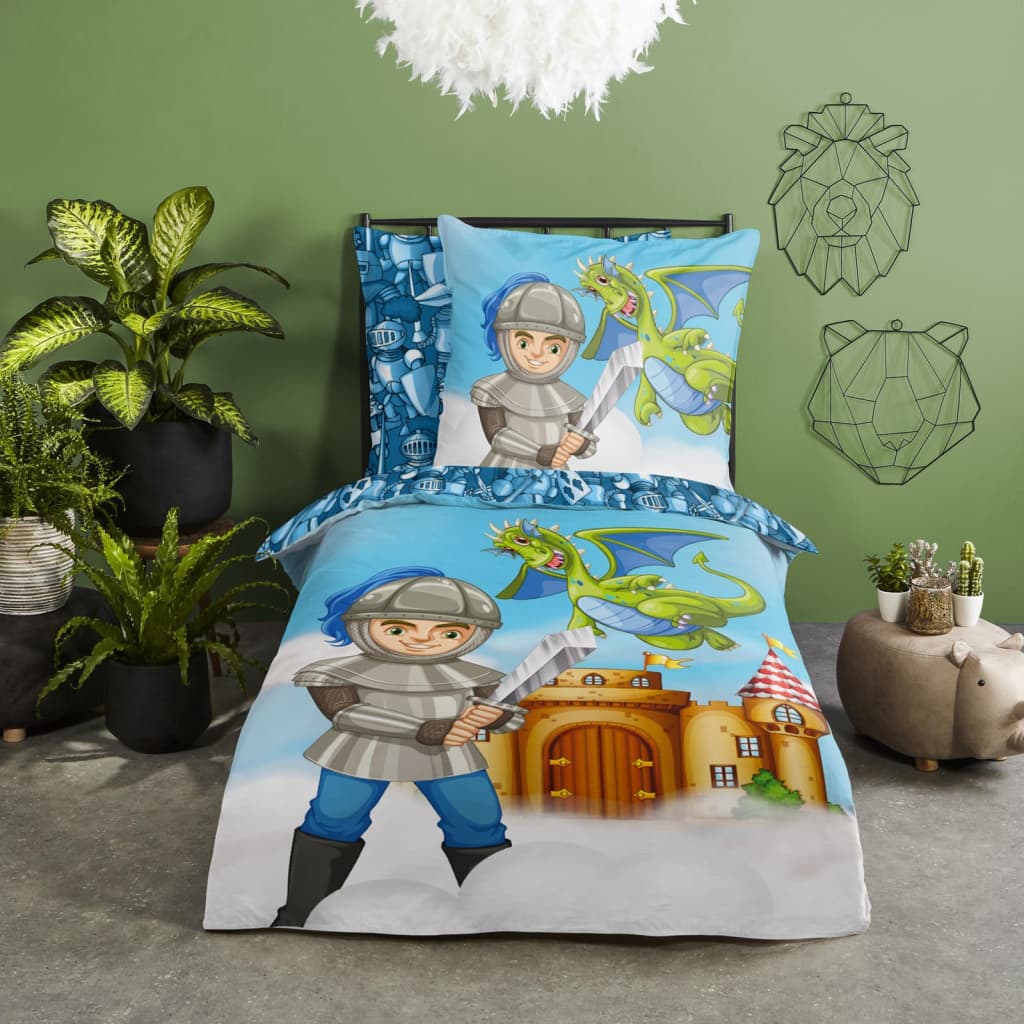 Good Morning Copripiumino per Bambini Knight 135x200 cm - homemem39