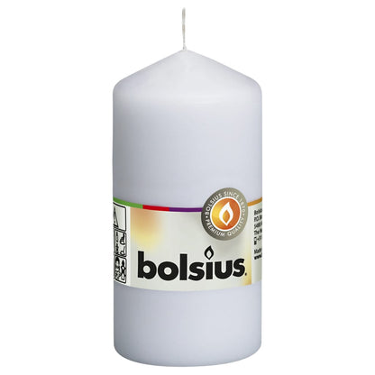 Bolsius Candele Moccoli 10 pz 120x58 mm Bianche - homemem39